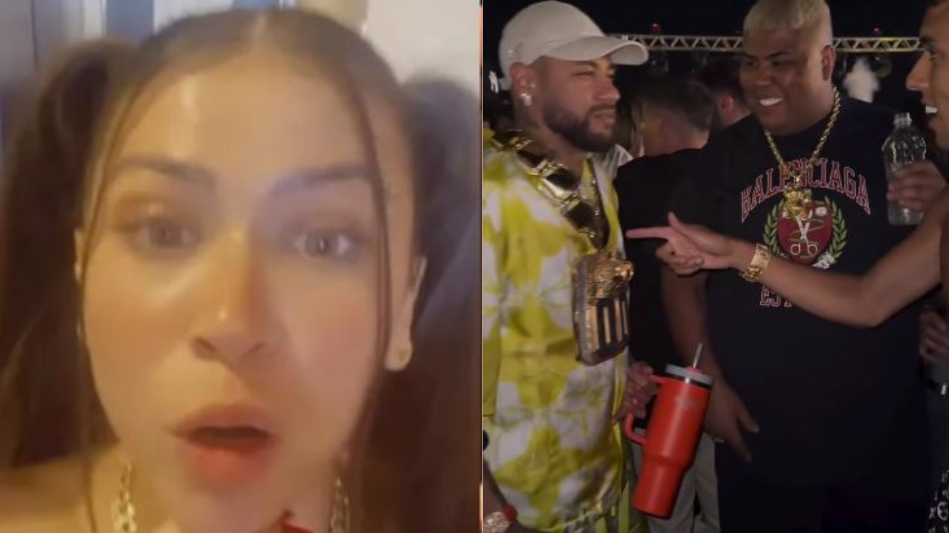 MC Pipokinha no cruzeiro de Neymar
