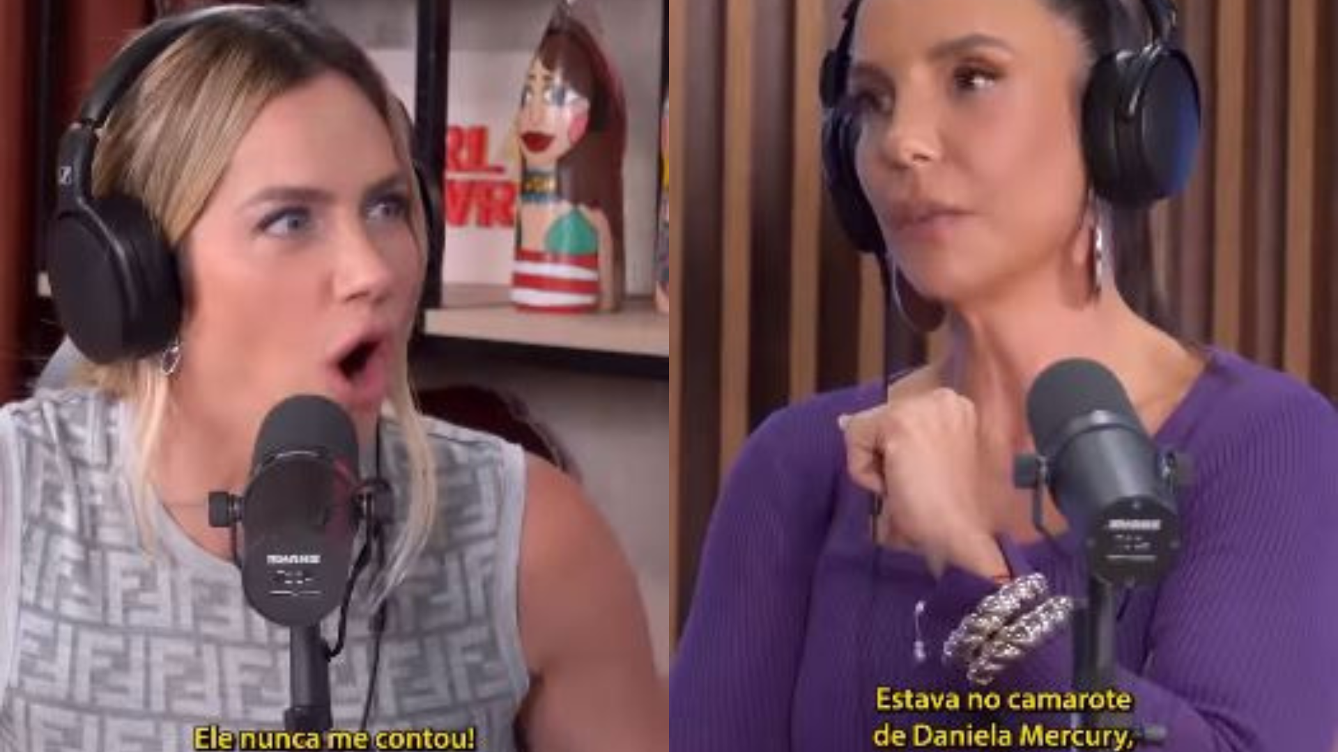 Giovana Ewbank trollada por Ivete Sangalo