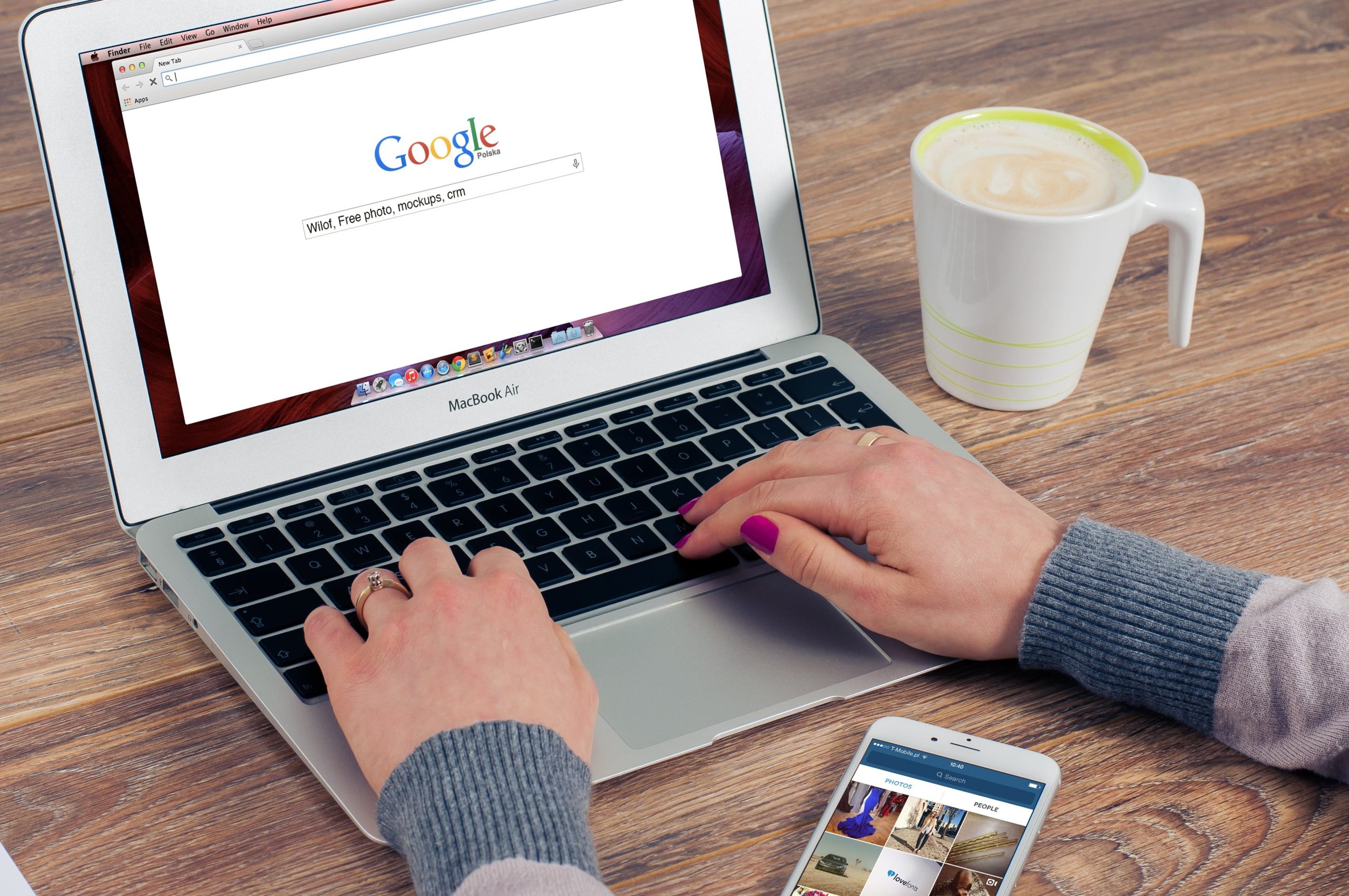 Mostrar as buscas no google
