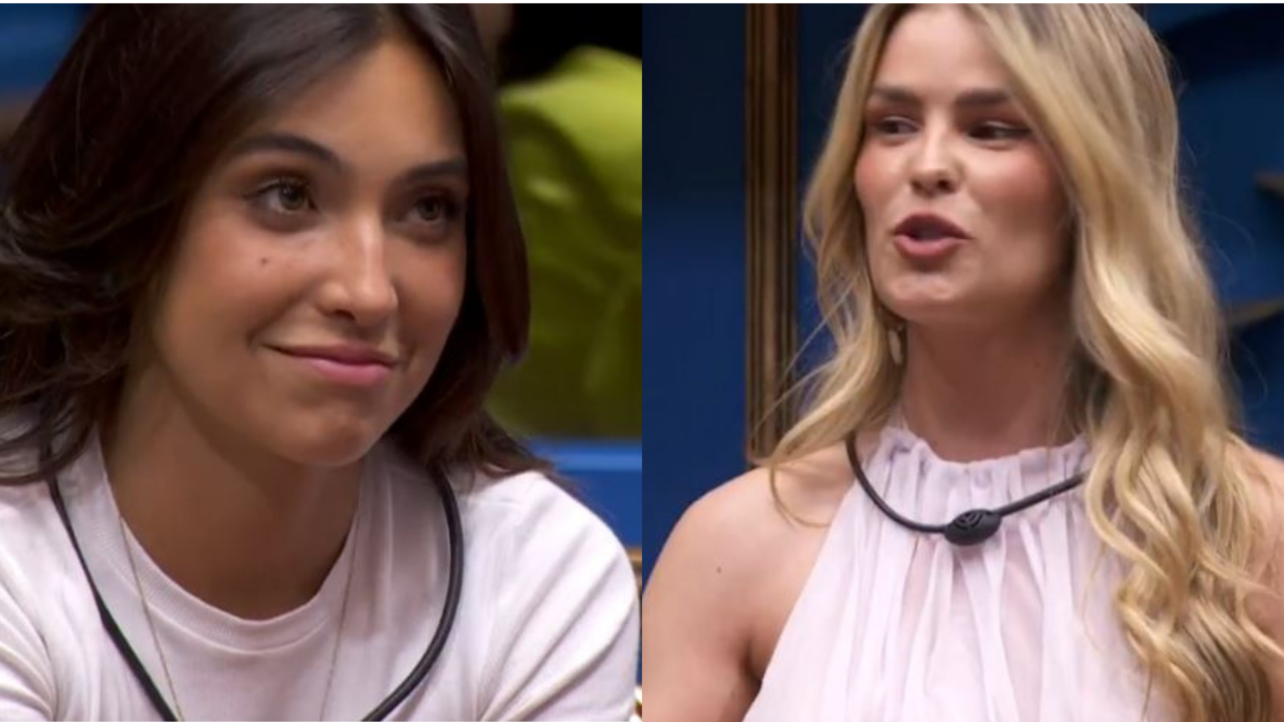 Vanessa Lopes e Yasmin Brunet no BBB