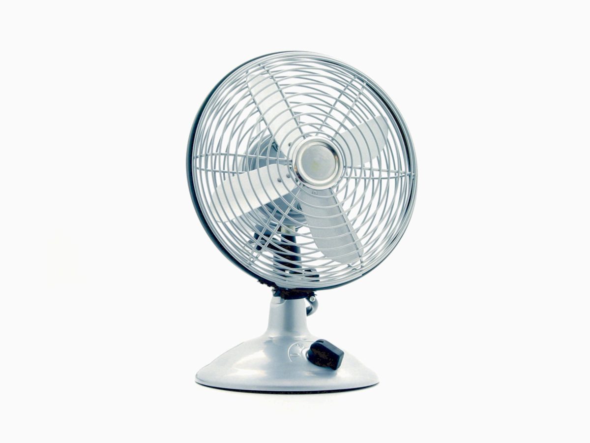 Ventilador para o calor