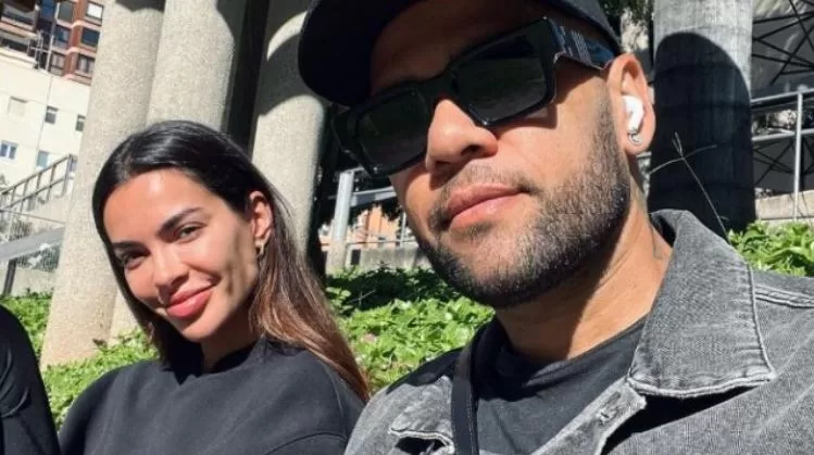 Daniel Alves e Joana