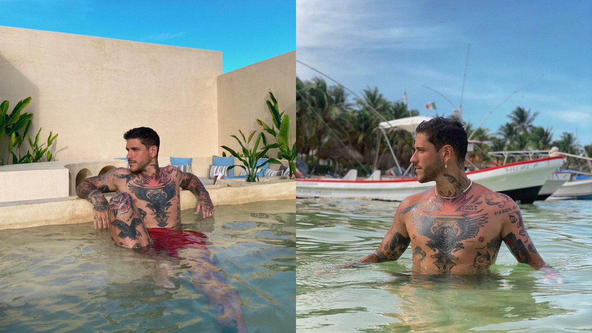 Quem é Ivan Casabó, tatuador que está curtindo férias com Anitta