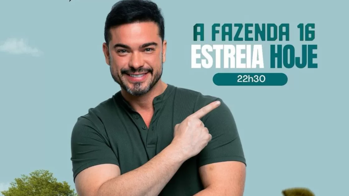 De _Alma Gêmea_ para _A Fazenda__ Sidney Sampaio busca novo desafio em reality show