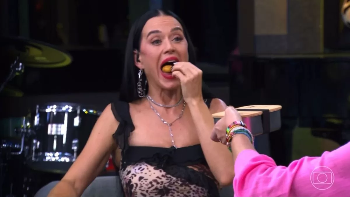 Katy Perry foi um dos artistas que marcou presença no Rock In Rio