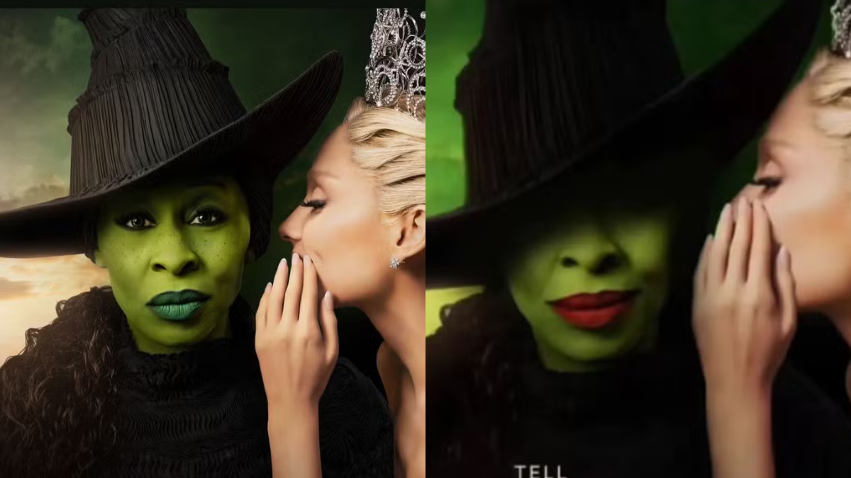 “Profundamente doloroso” – diz Cynthia Erivo sobre edições em pôster de Wicked