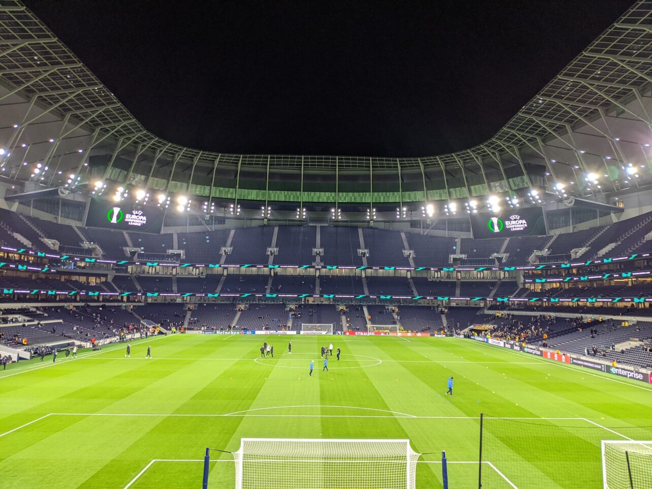 Tottenham x Manchester United, no Tottenham Hotspurs Stadium