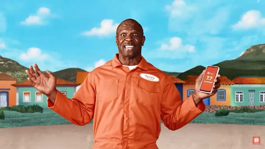 Terry Crew, o ator que faz propaganda da Shopee no Brasil