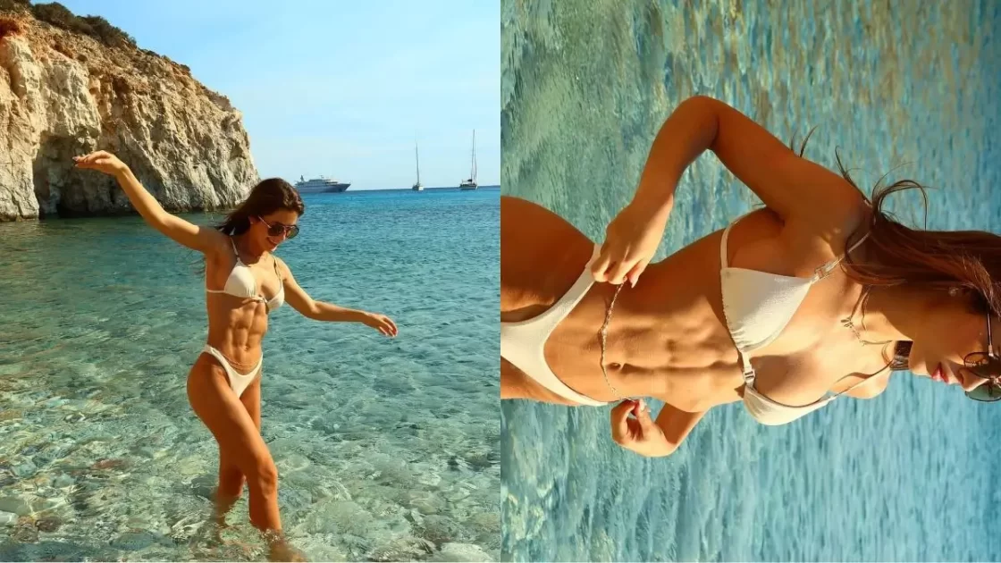 Jade Picon exibe corpão em praia europeia (Foto: Reprodução Instagram)
