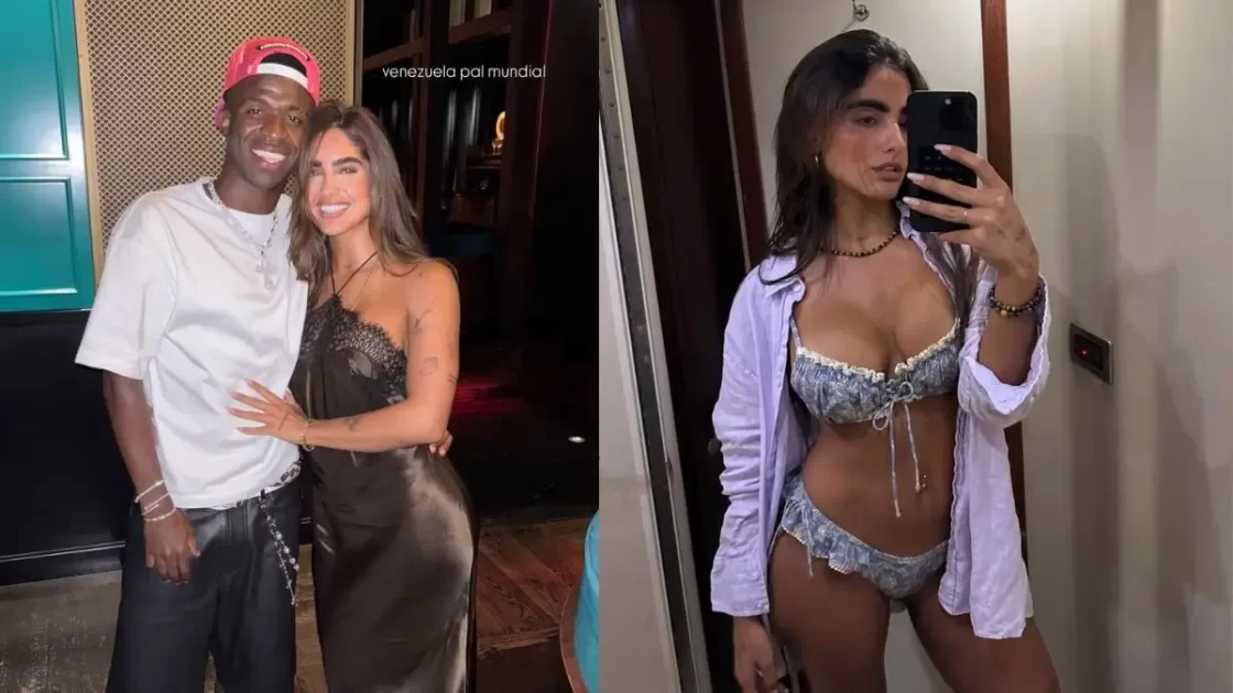 Isabella Ladera é apontada como affair de Vini Jr