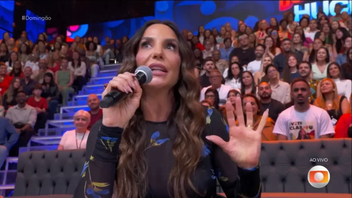 Ivete Sangalo brinca sobre Shawn Mendes e Bruna Marquezini (Foto: reprodução TV Globo)